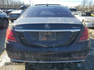 2018 Mercedes-Benz S 560 with VIN WDDUG8GB9JA375549, listed as a Copart auction lot 88075225 with Not Provided miles and Salvage Title. Bid and sale history available at DreamBid. Image 6.