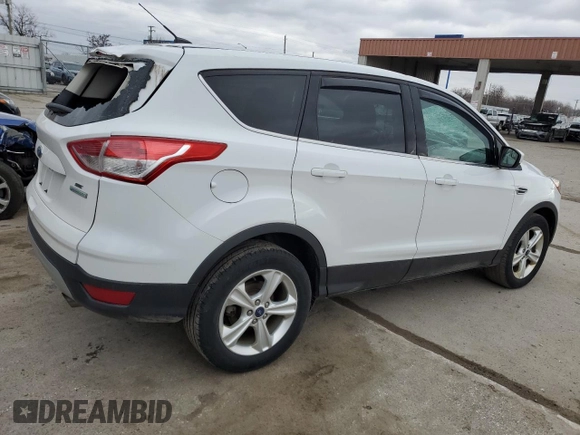 2016 Ford Escape SE with VIN 1FMCU0GXXGUA19299, listed as a Copart auction lot 50228975 with 77,436 mi miles and Salvage Title. Bid and sale history available at carsss.com. Image 3.