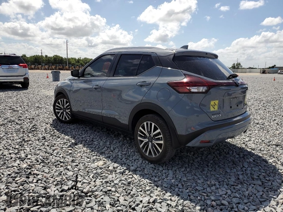2022 Nissan Kicks SV with VIN 3N1CP5CV5NL518485, listed as a Copart auction lot 51410805 with 61,368 mi miles and Non Repairable. Bid and sale history available at DreamBid. Image 2.