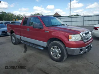 2008 Ford F-150 STX with VIN 1FTRX14W48FA50562, listed as a Copart auction lot 56163265 with 121,496 mi miles and Clean title. Bid and sale history available at DreamBid. Image 4.