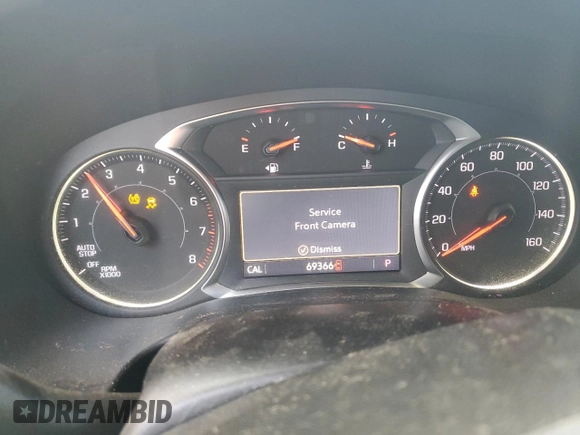 2023 GMC Acadia SLT with VIN 1GKKNUL4XPZ208462, listed as a Copart auction lot 55305995 with 69,366 mi miles and Clean Title. Bid and sale history available at DreamBid. Image 9.