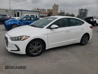 2017 Hyundai Elantra SE with VIN 5NPD84LF4HH115698, listed as a Copart auction lot 51872295 with 53,587 mi miles and Salvage Title. Bid and sale history available at DreamBid. Image 1.