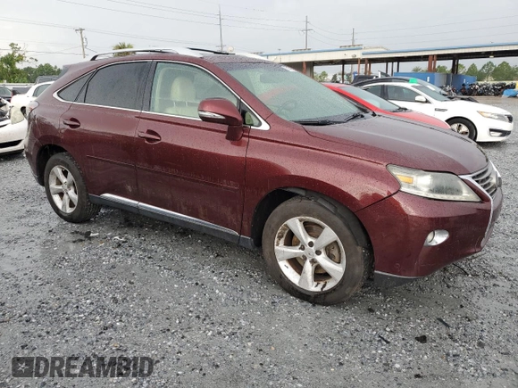 2013 Lexus RX 350 with VIN 2T2BK1BA6DC160048, listed as a Copart auction lot 63109155 with 208,173 mi miles and Salvage title. Bid and sale history available at DreamBid. Image 4.