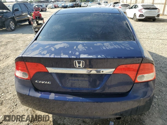 2009 Honda Civic LX z VIN 19XFA16579E010397, wystawiony jako Copart lot #60695885 z przebiegiem 262 130 mil mil oraz Czysty tytuł • Clean title. Historia ofert i sprzedaży dostępna na DreamBid. Obrazek 6.