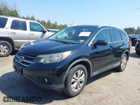 2012 Honda CR-V EX-L with VIN 2HKRM4H79CH632846, listed as a IAAI auction lot 42105816 with 292,729 mi miles. Bid and sale history available at carsss.com. Image 2.