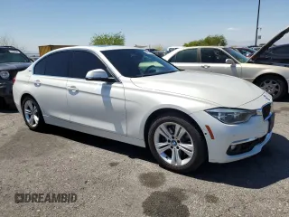 2016 BMW 3 Series 330e iPerformance with VIN WBA8E1C52GK479678, listed as a Copart auction lot 54372055 with 186,028 mi miles and Clean Title. Bid and sale history available at carsss.com. Image 4.