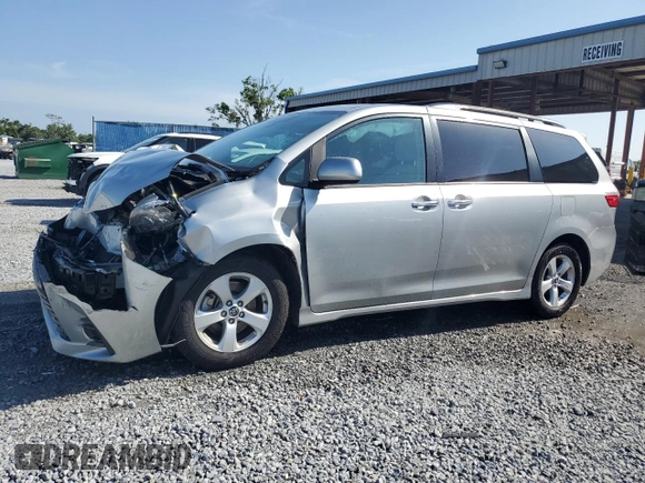 2019 Toyota Sienna LE Auto Access Seat with VIN 5TDKZ3DC9KS990733, listed as a Copart auction lot 51219635 with 87,644 mi miles and Non Repairable. Bid and sale history available at DreamBid. Image 1.