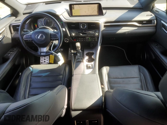 2018 Lexus RX with VIN 2T2BGMCA1JC026321, listed as a Copart auction lot 48385985 with 96,834 mi miles and Salvage Title. Bid and sale history available at carsss.com. Image 8.