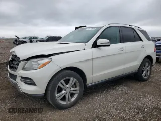 2013 Mercedes-Benz M 350 with VIN 4JGDA5JB5DA210357, listed as a Copart auction lot 45774645 with 186,550 mi miles and Salvage Title. Bid and sale history available at DreamBid. Image 1.