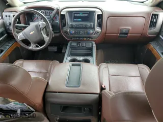 2015 Chevrolet Silverado 1500 High Country with VIN 3GCUKTEC9FG121324, listed as a Copart auction lot 77551124 with 104,037 mi miles and Salvage Title. Bid and sale history available at carsss.com. Image 8.
