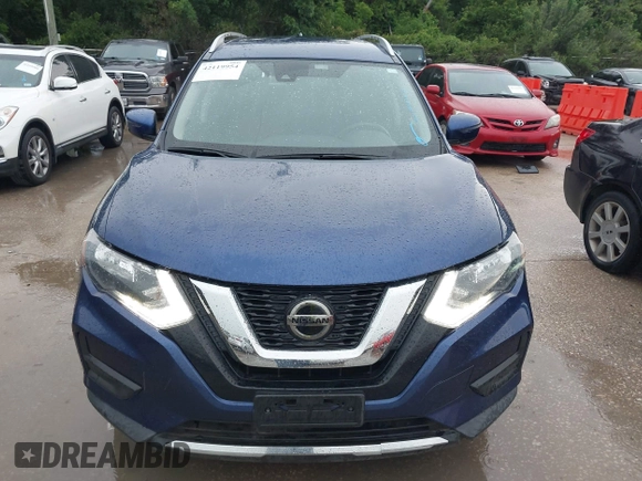 2020 Nissan Rogue S with VIN KNMAT2MV7LP524044, listed as a IAAI auction lot 42119954 with 35,499 mi miles. Bid and sale history available at carsss.com. Image 6.