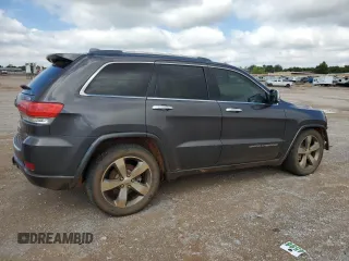 2015 Jeep Grand Cherokee Overland with VIN 1C4RJFCT4FC813510, listed as a Copart auction lot 41466395 with 135,124 mi miles and Salvage Title. Bid and sale history available at carsss.com. Image 3.