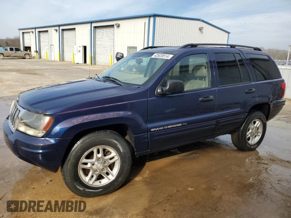 2004 Jeep Grand Cherokee Laredo z VIN 1J4GX48N54C333603, wystawiony jako Copart lot #42620514 z przebiegiem 172 410 mil mil oraz Nie do naprawy • Non repairable. Historia ofert i sprzedaży dostępna na DreamBid. Obrazek 1.