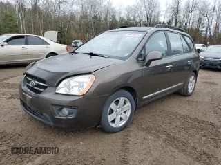 2009 Kia Rondo LX Base with VIN KNAFG528197255828, listed as a Copart auction lot 80026824 with 177,862 mi miles and Clean Title. Bid and sale history available at carsss.com. Image 1.