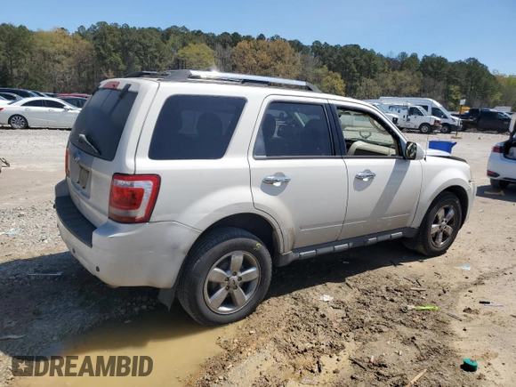2012 Ford Escape Limited with VIN 1FMCU0E70CKB77689, listed as a Copart auction lot 50546095 with 244,743 mi miles and Salvage Title. Bid and sale history available at carsss.com. Image 3.