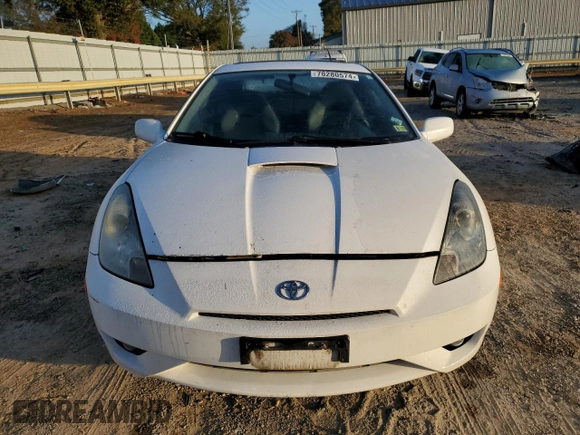 2004 Toyota Celica GT with VIN JTDDR32T640167629, listed as a Copart auction lot 78280574 with 143,551 mi miles and Salvage Title. Bid and sale history available at DreamBid. Image 5.