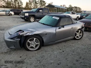 2000 Honda S2000 with VIN JHMAP1142YT000291, listed as a Copart auction lot 74301844 with Not Provided miles and Salvage Title. Bid and sale history available at DreamBid. Image 1.