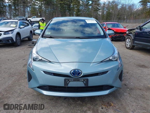 2018 Toyota Prius Two with VIN JTDKBRFU7J3590988, listed as a IAAI auction lot 41876636 with 72,851 mi miles. Bid and sale history available at carsss.com. Image 12.