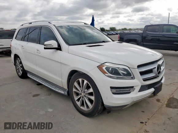 2014 Mercedes-Benz GL 450 with VIN 4JGDF7CEXEA424556, listed as a Copart auction lot 62563505 with 112,352 mi miles and Clean title. Bid and sale history available at DreamBid. Image 4.