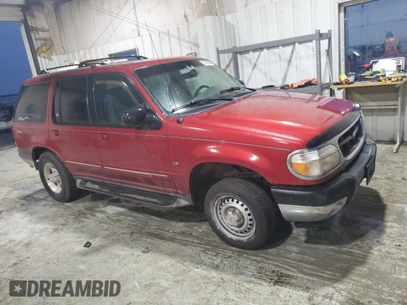 2001 Ford Explorer XLT with VIN 1FMZU83PX1UB56622, listed as a Copart auction lot 82108934 with 240,569 mi miles and Salvage title. Bid and sale history available at DreamBid. Image 4.