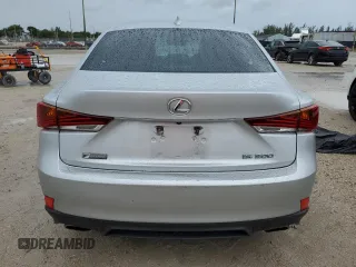 2018 Lexus IS 300 with VIN JTHBA1D27J5063607, listed as a Copart auction lot 63473825 with 124,193 mi miles and Salvage title. Bid and sale history available at DreamBid. Image 6.