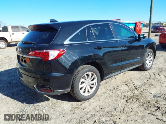 2017 Acura RDX with VIN 5J8TB3H30HL014967, listed as a IAAI auction lot 41630230 with 85,006 mi miles. Bid and sale history available at carsss.com. Image 4.