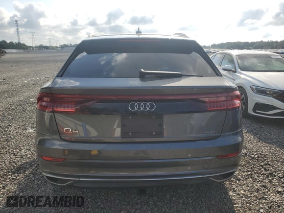 2019 Audi Q8 Premium Plus with VIN WA1BVAF10KD020691, listed as a Copart auction lot 55445995 with 144,154 mi miles and Non repairable. Bid and sale history available at DreamBid. Image 6.