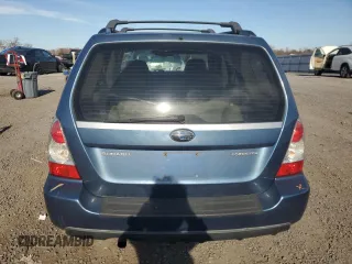 2007 Subaru Forester X w/Premium Pkg with VIN JF1SG65627H714993, listed as a Copart auction lot 82186004 with 210,408 mi miles and Salvage Title. Bid and sale history available at carsss.com. Image 6.
