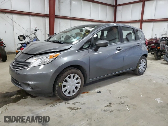 2016 Nissan Note S with VIN 3N1CE2CP1GL400720, listed as a Copart auction lot 62227665 with 92,755 mi miles and Salvage title. Bid and sale history available at DreamBid. Image 1.