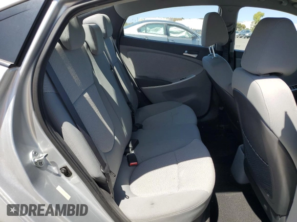 2013 Hyundai Accent GLS z VIN KMHCT4AE5DU416853, wystawiony jako Copart lot #57818195 z przebiegiem 84 550 mil mil oraz Szkoda całkowita • Salvage title. Historia ofert i sprzedaży dostępna na DreamBid. Obrazek 10.