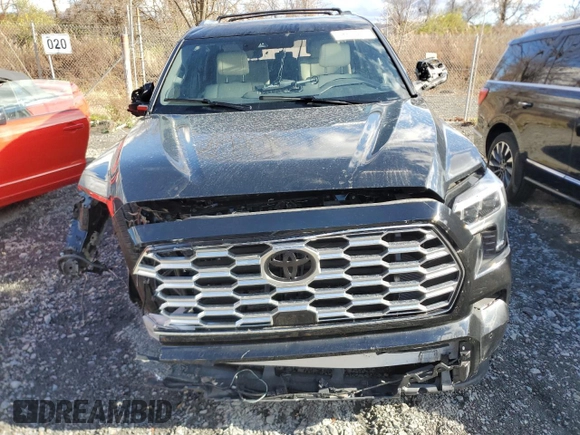 2024 Toyota Sequoia SR5 with VIN 7SVAAABAXRX028072, listed as a Copart auction lot 42030085 with 9,568 mi miles and Salvage Title. Bid and sale history available at carsss.com. Image 5.