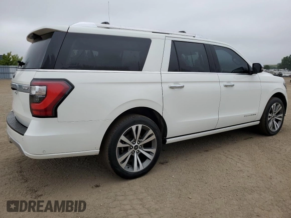 2020 Ford Expedition Max Platinum с VIN 1FMJK1MT4LEA95545, выставлен на аукционе Copart как лот 63905615 с пробегом 65 774 миль миль и Чистый • Clean title. История ставок и продаж доступна на DreamBid. Изображение 3.