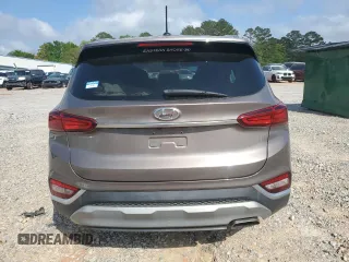 2020 Hyundai Santa Fe SE with VIN 5NMS23AD9LH231179, listed as a Copart auction lot 51623175 with 107,664 mi miles and Salvage title. Bid and sale history available at DreamBid. Image 6.