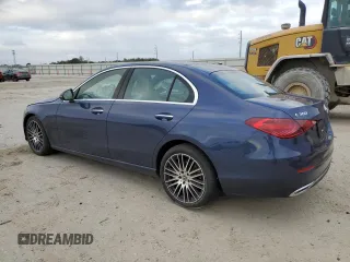 2024 Mercedes-Benz C 300 with VIN W1KAF4GB5RR233016, listed as a Copart auction lot 44930155 with 3,419 mi miles and Salvage Title. Bid and sale history available at carsss.com. Image 2.