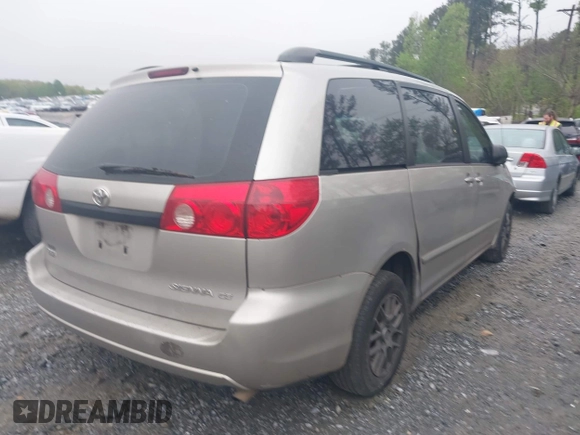 2006 Toyota Sienna CE with VIN 5TDZA23C16S557267, listed as a IAAI auction lot 41976547 with 256,192 mi miles. Bid and sale history available at carsss.com. Image 4.