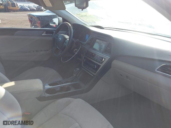 2016 Hyundai Sonata 2.4L SE with VIN 5NPE24AF9GH365932, listed as a IAAI auction lot 41785393 with 176,356 mi miles. Bid and sale history available at carsss.com. Image 5.