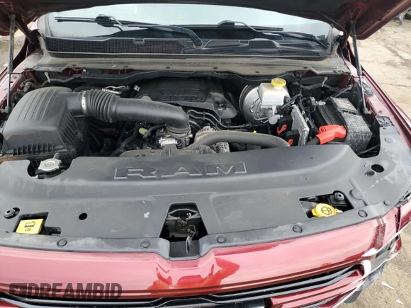 2020 Ram 1500 Big Horn with VIN 1C6SRFFT4LN218685, listed as a Copart auction lot 61191235 with 86,477 mi miles and Non repairable. Bid and sale history available at DreamBid. Image 11.