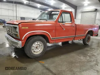 1986 Ford F-150 с VIN 1FTDF15N8GPC04069, выставлен на аукционе Copart как лот 61692895 с пробегом 31 861 миль миль и Чистый • Clean title. История ставок и продаж доступна на DreamBid. Изображение 1.