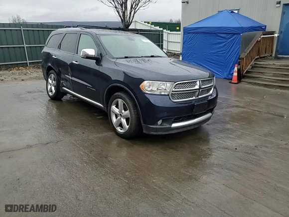 2012 Dodge Durango Citadel with VIN 1C4SDJET3CC282918, listed as a Copart auction lot 51588995 with 207,999 mi miles and Salvage Title. Bid and sale history available at carsss.com. Image 14.