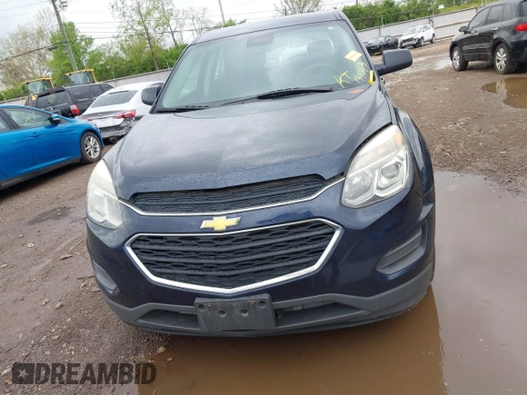 2017 Chevrolet Equinox LS with VIN 2GNALBEK3H1545120, listed as a IAAI auction lot 42132802 with 449,913 mi miles. Bid and sale history available at carsss.com. Image 12.