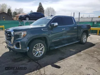 2019 GMC Sierra 1500 SLT z VIN 1GTU9DED9KZ140427, wystawiony jako Copart lot #52818315 z przebiegiem 113 871 mil mil oraz Szkoda całkowita • Salvage title. Historia ofert i sprzedaży dostępna na DreamBid. Obrazek 1.