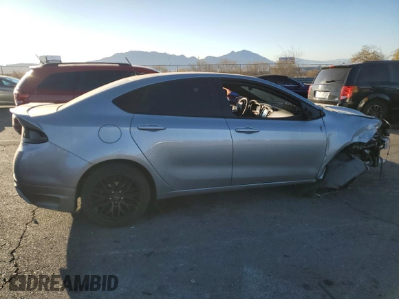 2016 Dodge Dart SXT Sport with VIN 1C3CDFFA6GD821986, listed as a Copart auction lot 41791395 with 86,986 mi miles and Salvage Title. Bid and sale history available at carsss.com. Image 3.