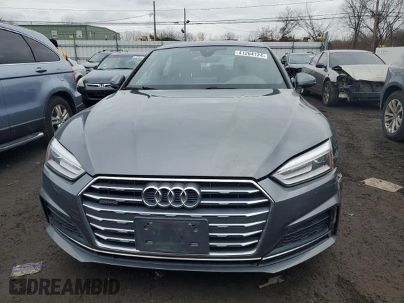 2018 Audi A5 Sportback Premium with VIN WAUDNCF57JA054802, listed as a Copart auction lot 41264124 with 109,449 mi miles. Bid and sale history available at carsss.com. Image 5.