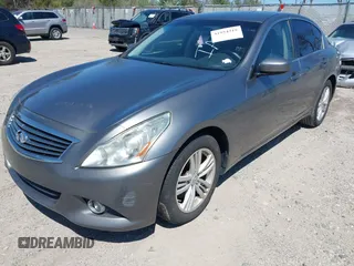 2011 Infiniti G37 x with VIN JN1CV6AR3BM406609, listed as a IAAI auction lot 41954319 with 191,567 mi miles. Bid and sale history available at carsss.com. Image 2.