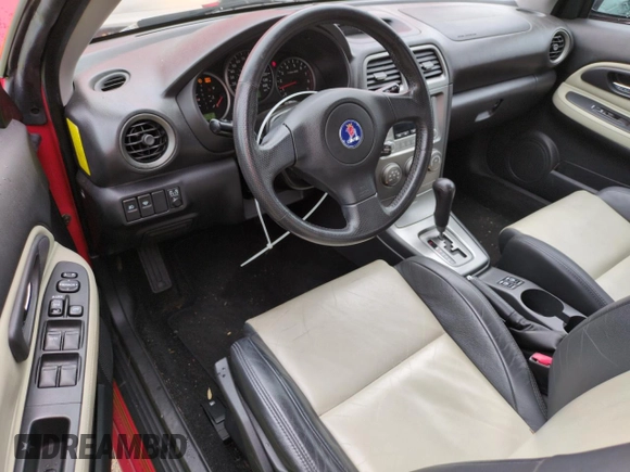 2005 Saab 9-2X Aero z VIN JF4GG22685H055837, wystawiony jako Copart lot #74043794 z przebiegiem 122 847 mil mil oraz Szkoda całkowita • Salvage title. Historia ofert i sprzedaży dostępna na DreamBid. Obrazek 8.