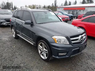 2011 Mercedes-Benz GLK-Class GLK 350 with VIN WDCGG5GB4BF573668, listed as a IAAI auction lot 41998649 with 104,320 mi miles. Bid and sale history available at carsss.com. Image 1.