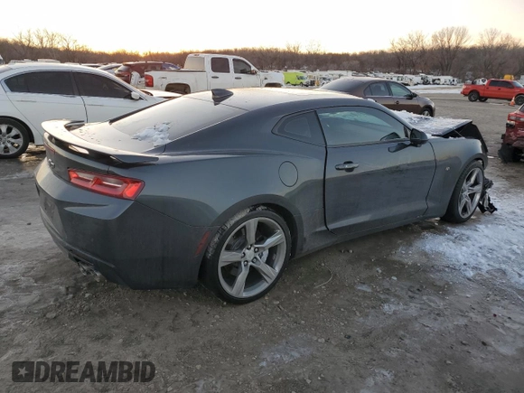 2018 Chevrolet Camaro 2SS with VIN 1G1FH1R72J0176566, listed as a Copart auction lot 87907715 with Not provided miles and Salvage title. Bid and sale history available at DreamBid. Image 3.
