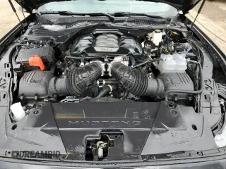 2024 Ford Mustang GT with VIN 1FA6P8CF3R5432009, listed as a Copart auction lot 62908115 with 22,552 mi miles and Salvage title. Bid and sale history available at DreamBid. Image 11.