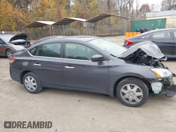 2014 Nissan Sentra SV z VIN 3N1AB7AP4EL686978, wystawiony jako IAAI lot #40852938 z przebiegiem 90 663 mil mil oraz . Historia ofert i sprzedaży dostępna na DreamBid. Obrazek 13.