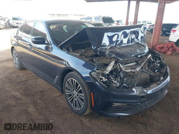 2017 BMW 5 Series 540i with VIN WBAJE5C30HG916539, listed as a IAAI auction lot 41935482 with 67,424 mi miles and . Bid and sale history available at carsss.com. Image 1.
